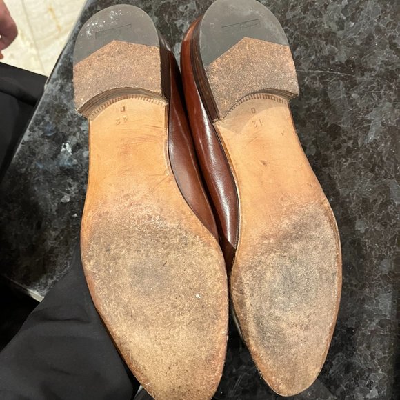 Vintage Ferragamo Wingtip Loafers with tassels/Mens US Size 12 main image 3